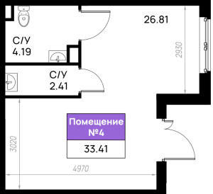 планировка, фото №1