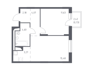 планировка, фото №1