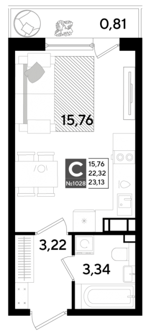 планировка, фото №1