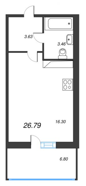 планировка, фото №1