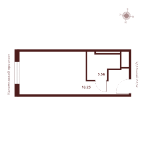 планировка, фото №1