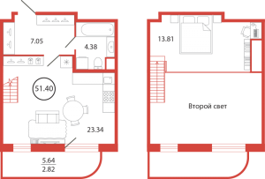 планировка, фото №1