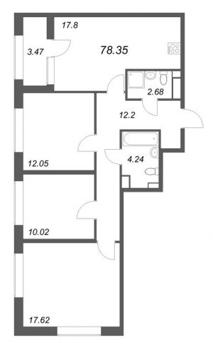 планировка, фото №1