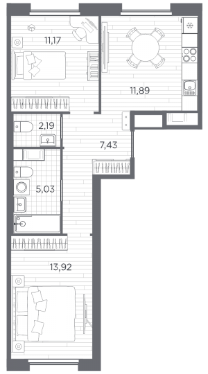 планировка, фото №1