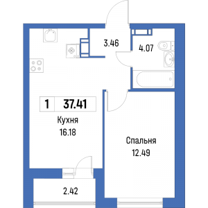 планировка, фото №1