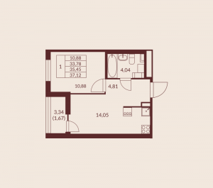 планировка, фото №1