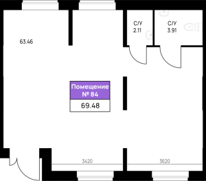 планировка, фото №1