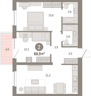 планировка, фото №1