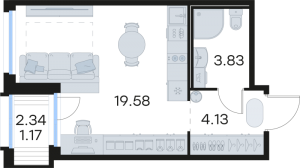 планировка, фото №1