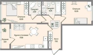 планировка, фото №1