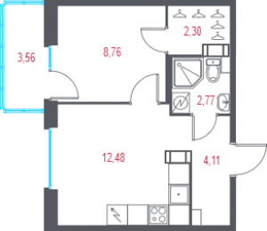 планировка, фото №1