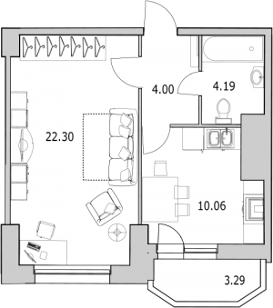 планировка, фото №1