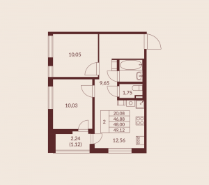 планировка, фото №1