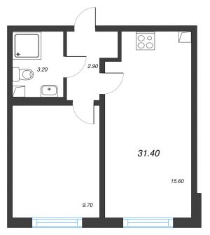 планировка, фото №1