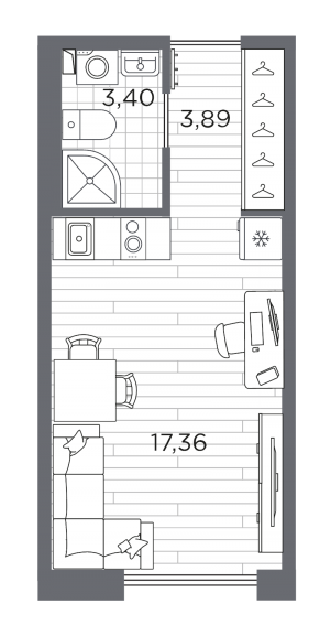 планировка, фото №1