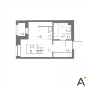 планировка, фото №1