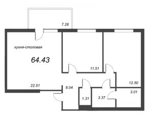 планировка, фото №1