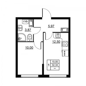 планировка, фото №1