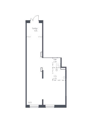 планировка, фото №1