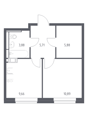 планировка, фото №1