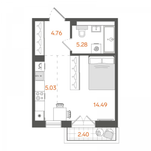 планировка, фото №1