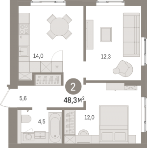 планировка, фото №1