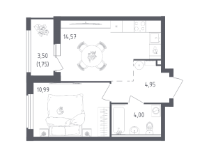 планировка, фото №1