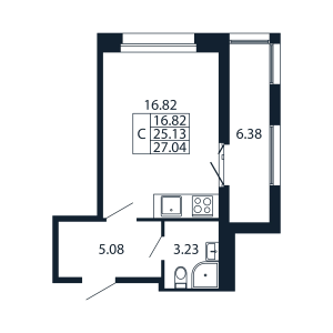 планировка, фото №1