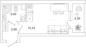 планировка, фото №1