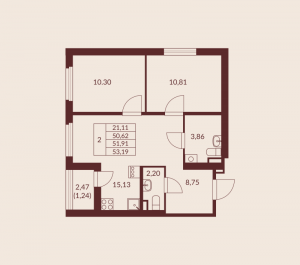 планировка, фото №1