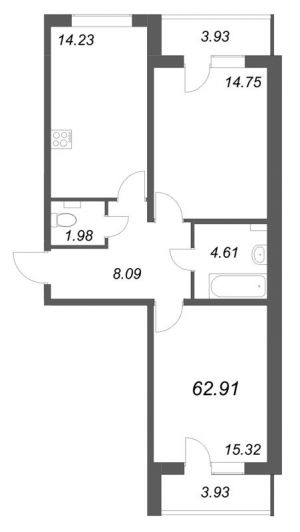 планировка, фото №1