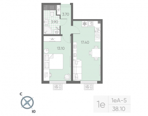 планировка, фото №1