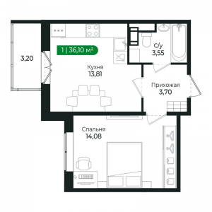 планировка, фото №1