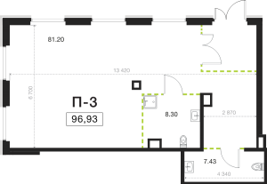 планировка, фото №1