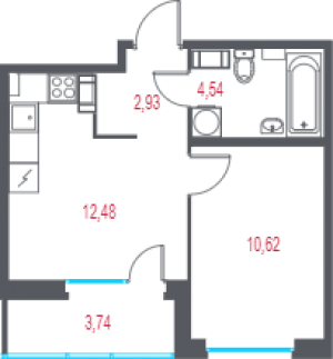 планировка, фото №1