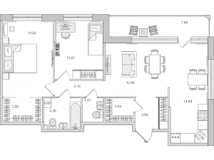 планировка, фото №1