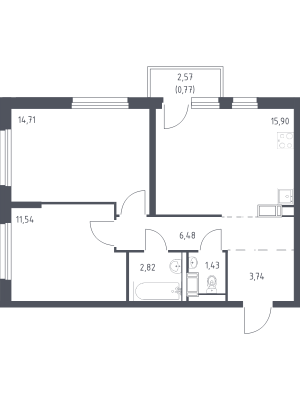 планировка, фото №1