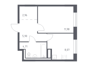 планировка, фото №1