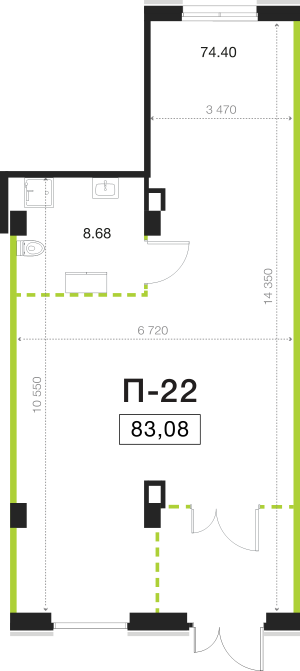 планировка, фото №1