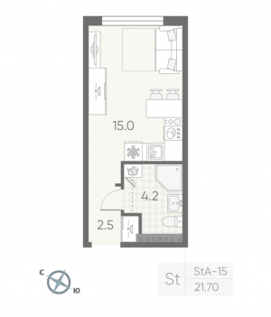 планировка, фото №1