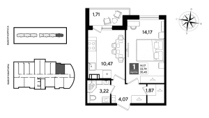 планировка, фото №1