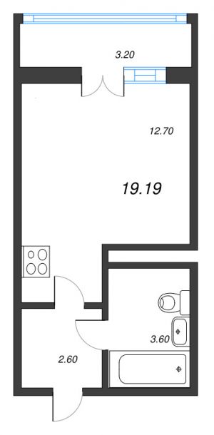 планировка, фото №1