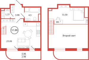 планировка, фото №1