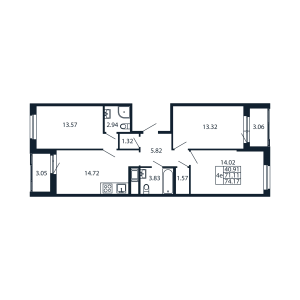 планировка, фото №1