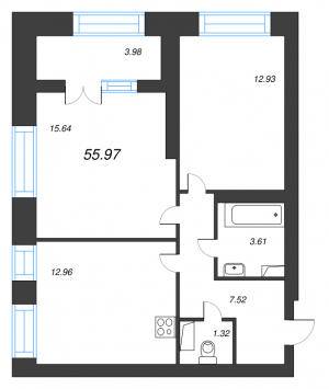 планировка, фото №1