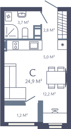 планировка, фото №1