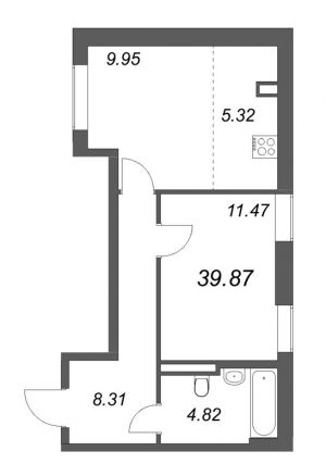 планировка, фото №1