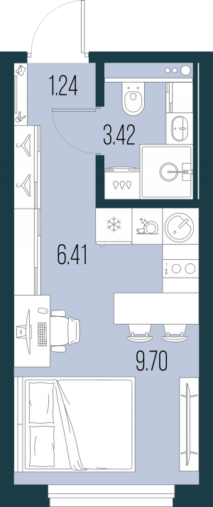 планировка, фото №1