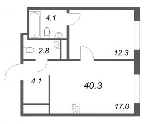 планировка, фото №1