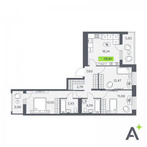 планировка, фото №1